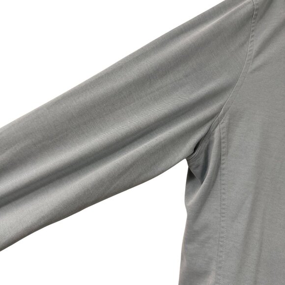 Kit + Ace Blue Performance Lightweight Long Sleeve Button Shirt Mens Large - Picture 4 of 6